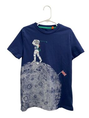 Boden Astronaut Golfing T-Shirt Size 7 - 8 Years